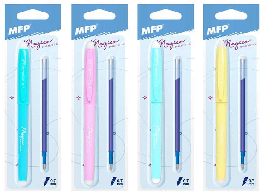 MFP Magico 0,7 mm (1 ks, náhodná farba) + modrá náplň