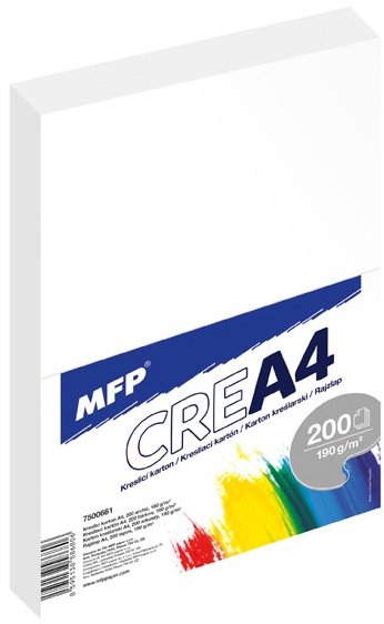 MFP kreslicí karton A4 200 listů 190 g/m2
