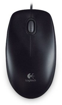 Logitech B100 Optical USB Mouse čierna