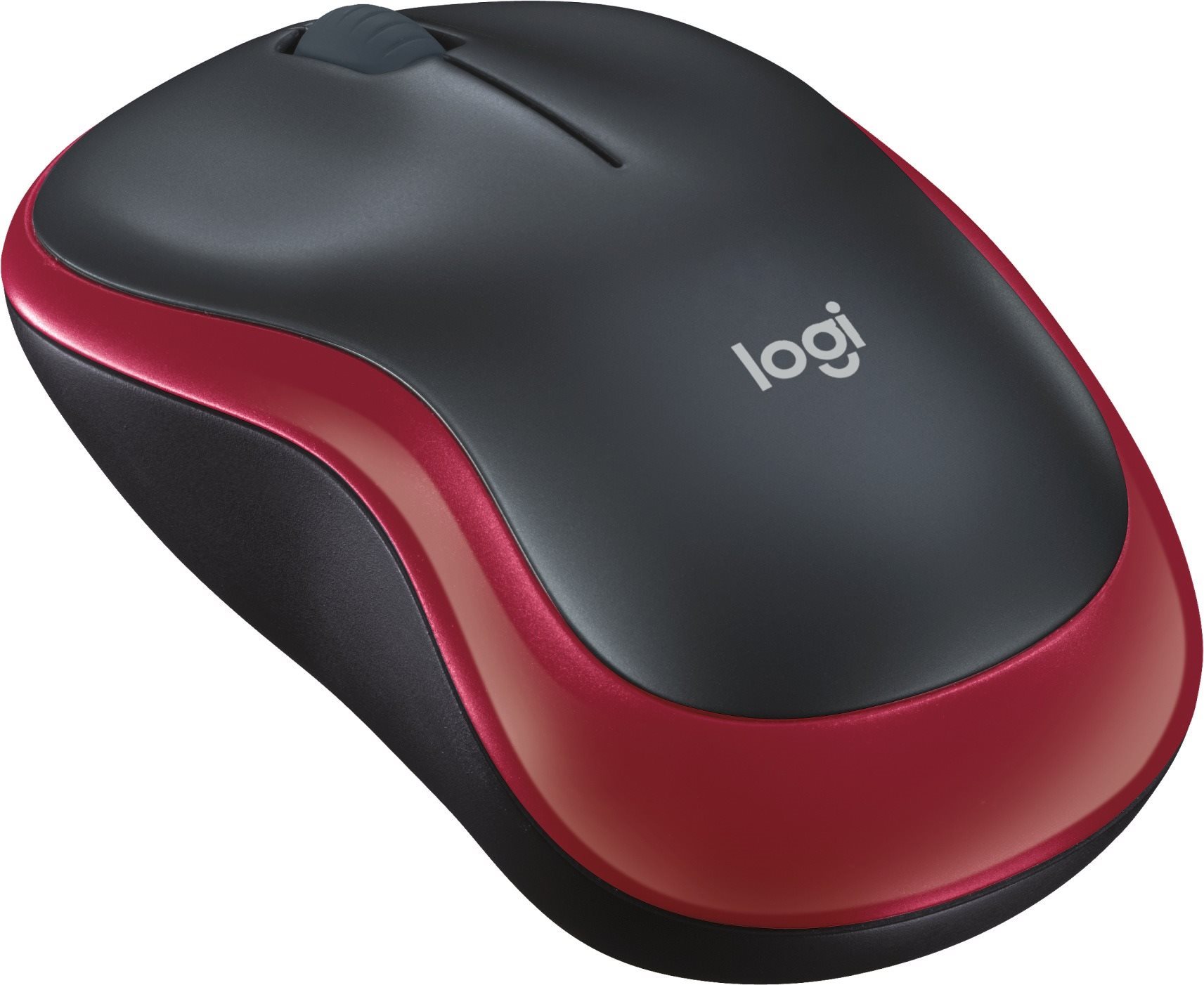 Logitech Wireless Mouse M185 červená