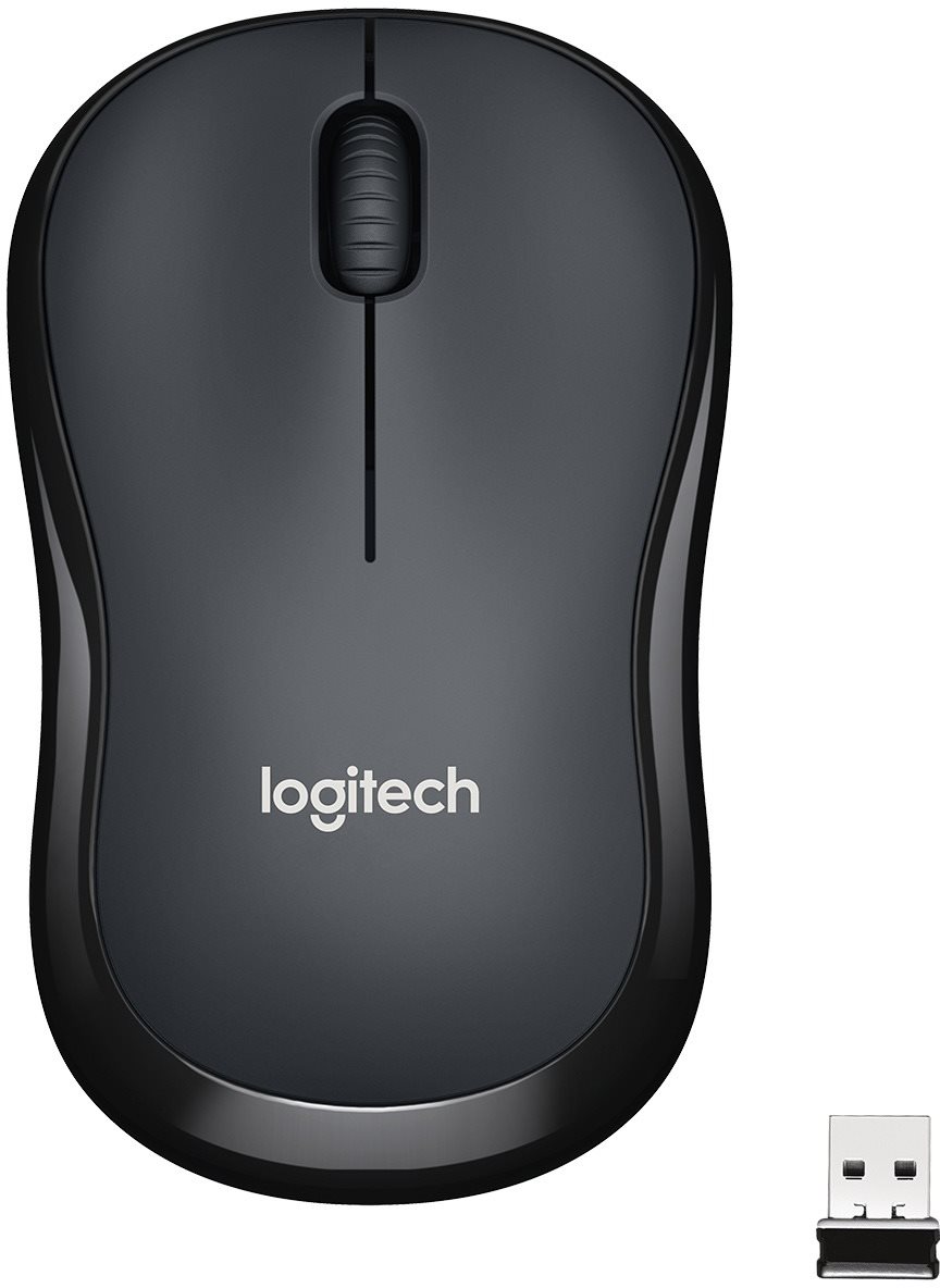 Logitech Wireless Mouse M220 Silent, čierna