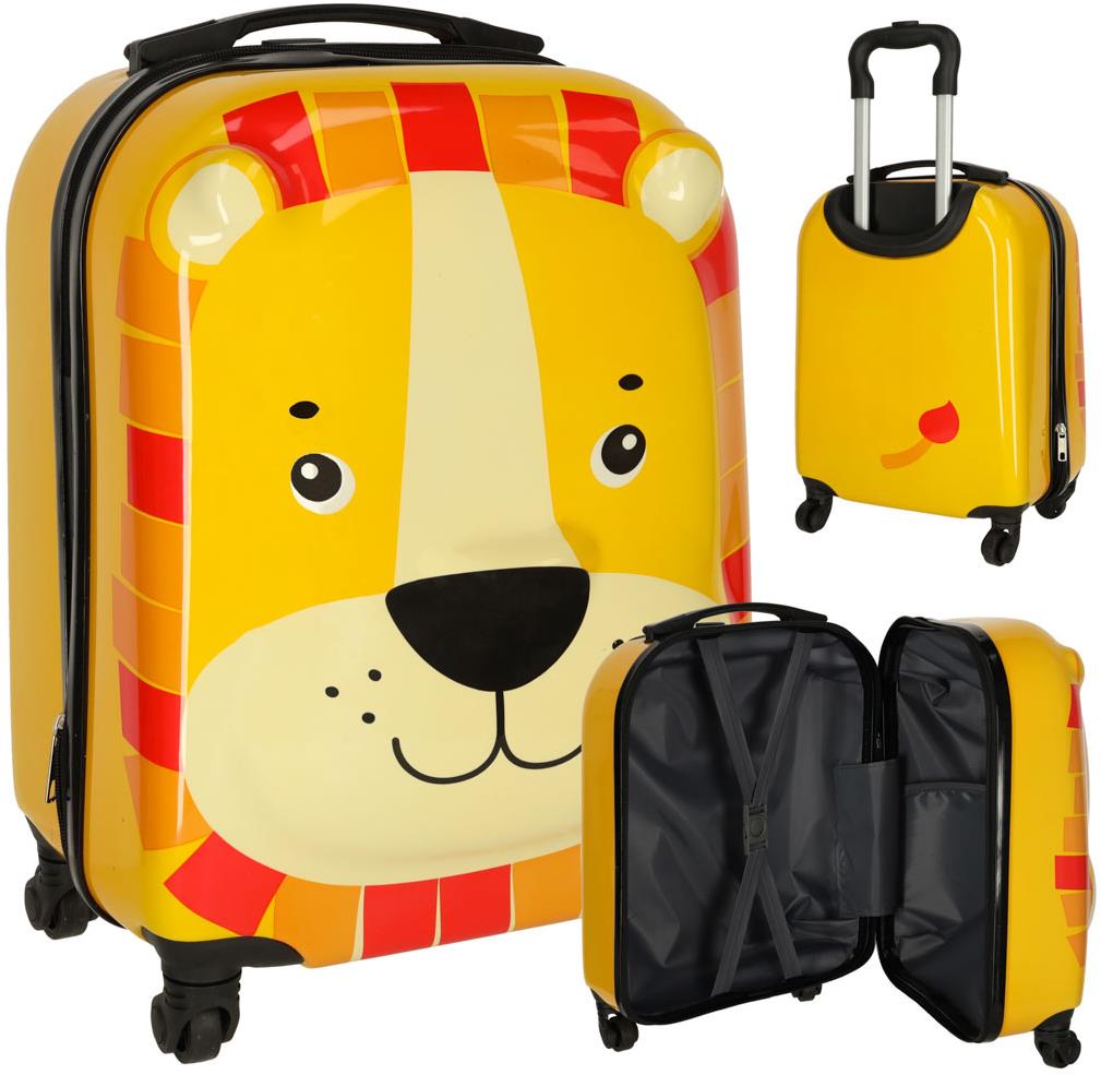 MG Children Travel detský kufor 46 × 31 cm, lion