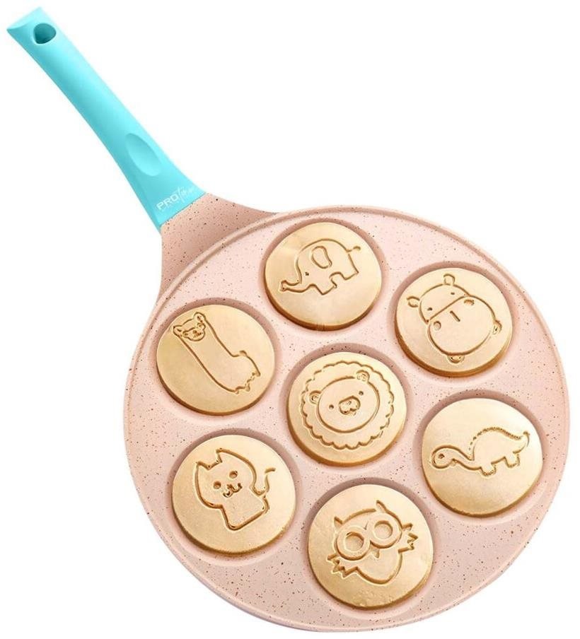 MG Pancakes Panvica na palacinky Animals 26,5 cm, béžová