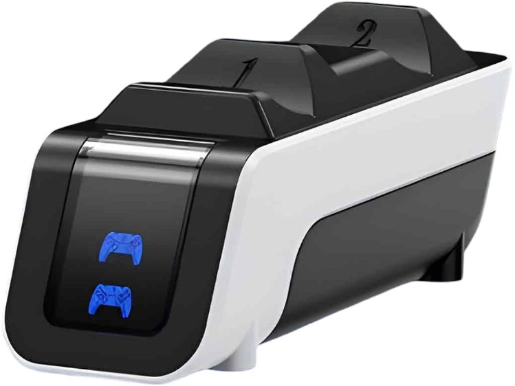 MG Charging Station V2 na PS5, biela