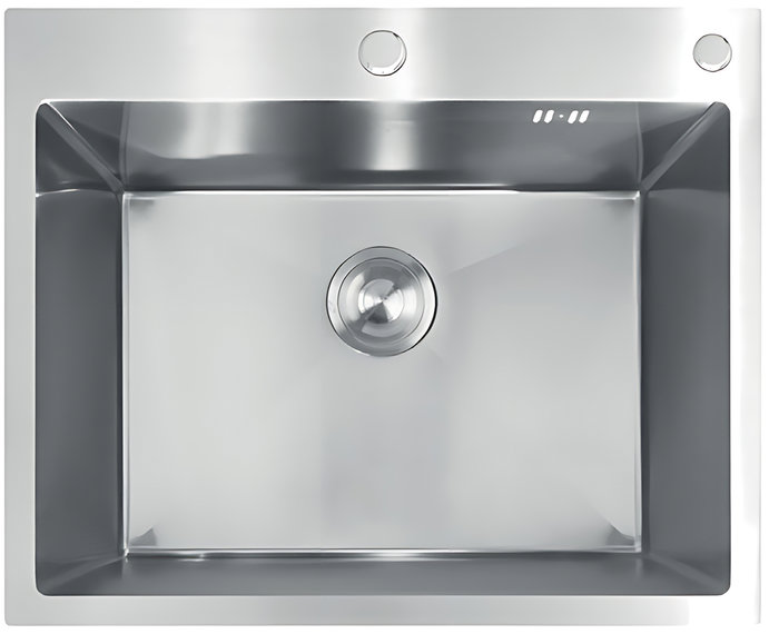 MIXXUS MH6050 Decor SS Color Nerezový drez so sifónom, nerezový