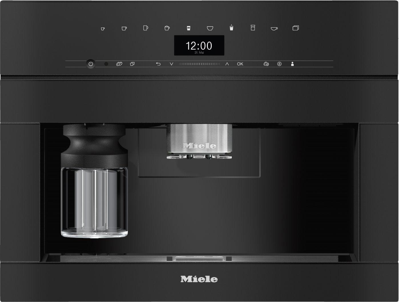 MIELE CVA 7440 Obsidian čierny