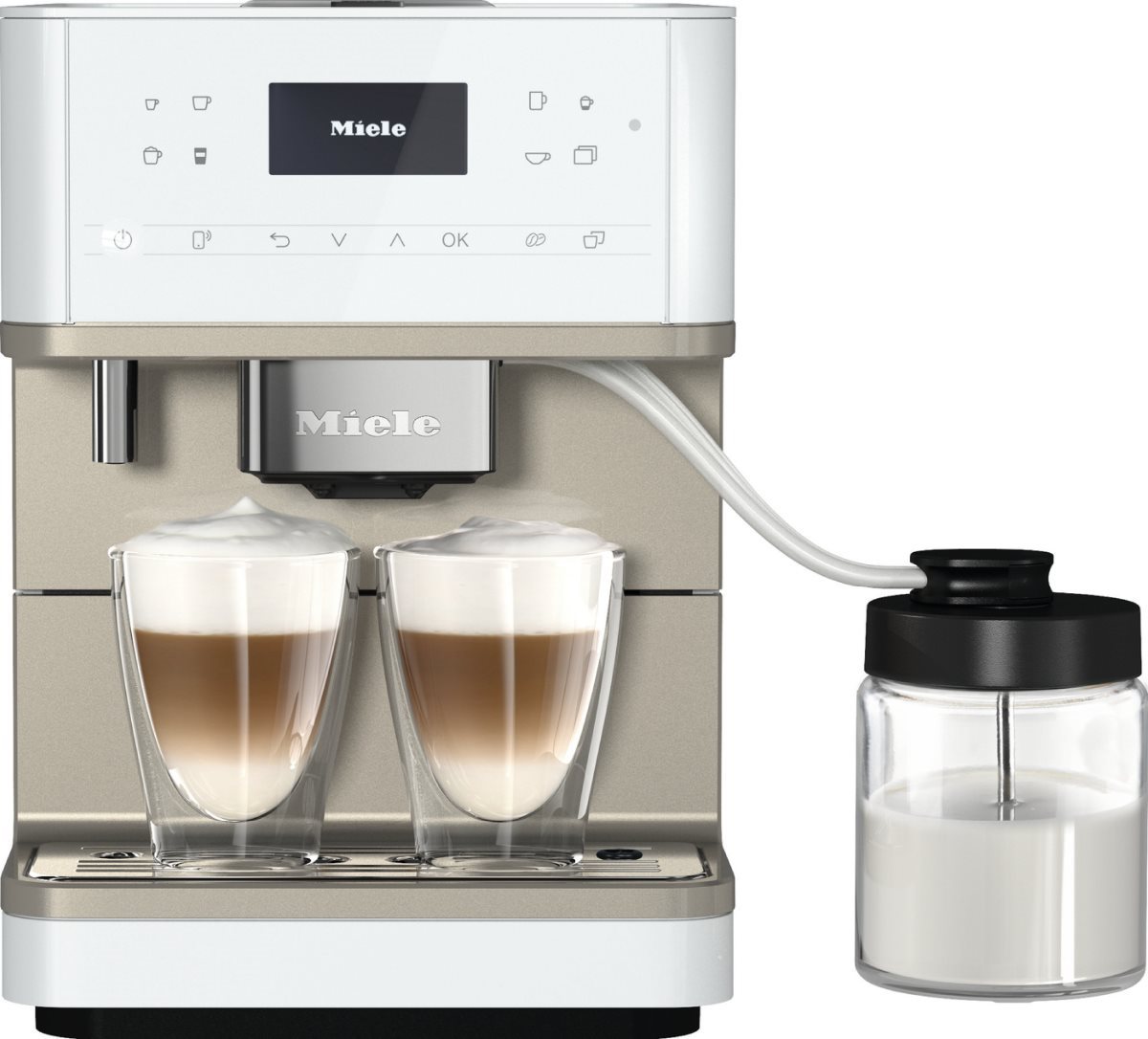 Miele CM 6360 lotosovobiely