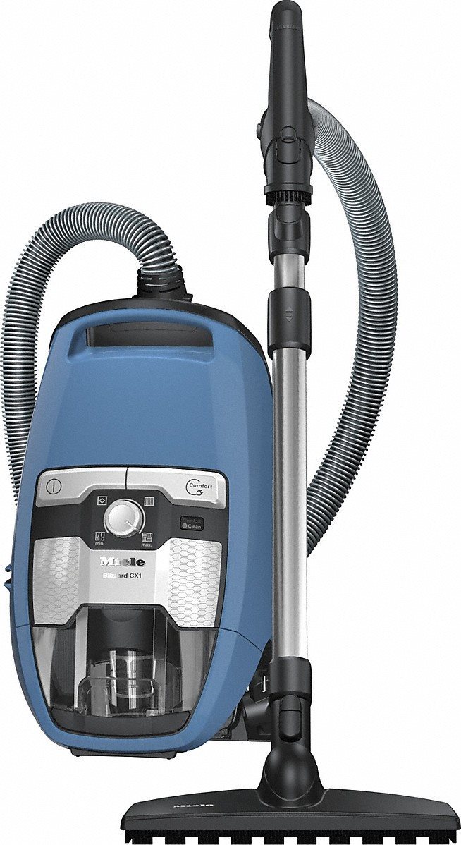 Miele Blizzard CX1 Parquet PowerLine Kovovo modrá