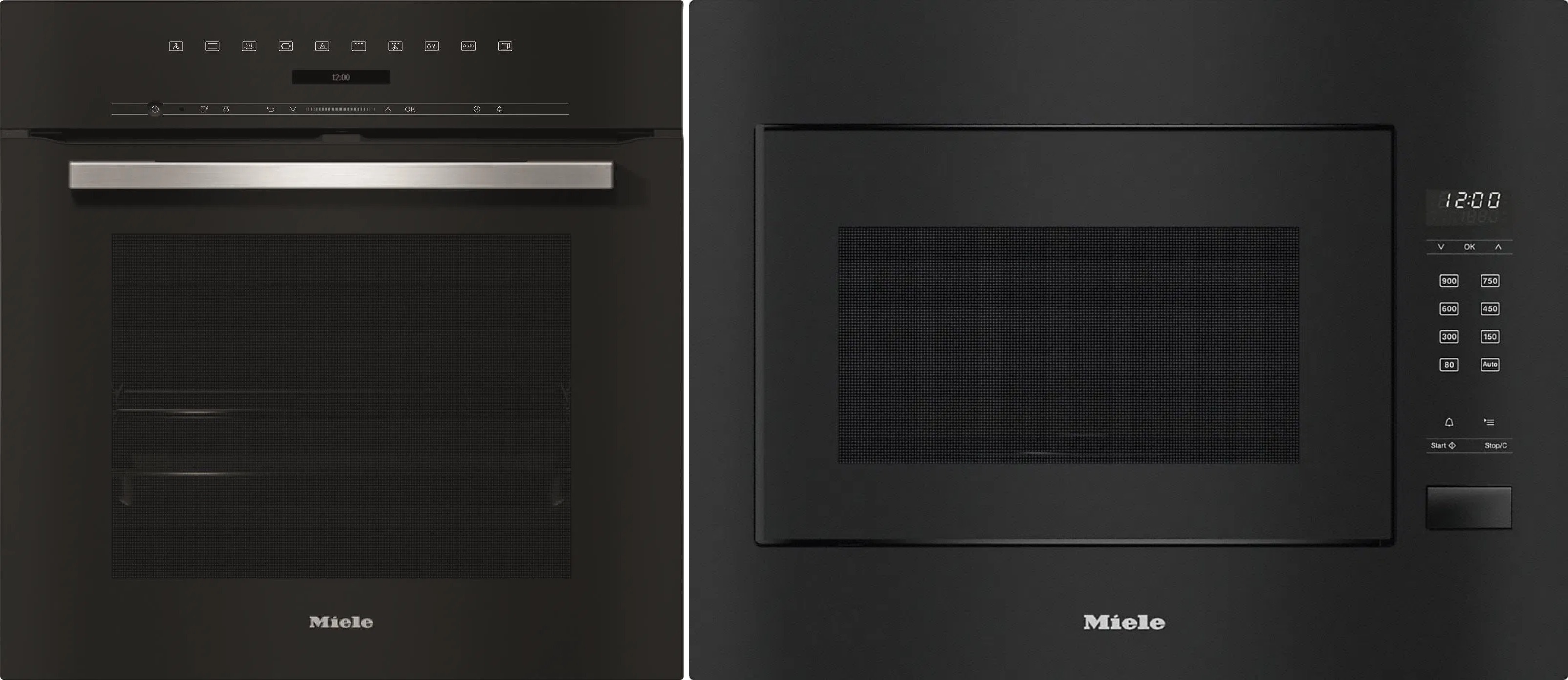 MIELE DGC 7151 Black Line + MIELE M 2240 SC OBSW