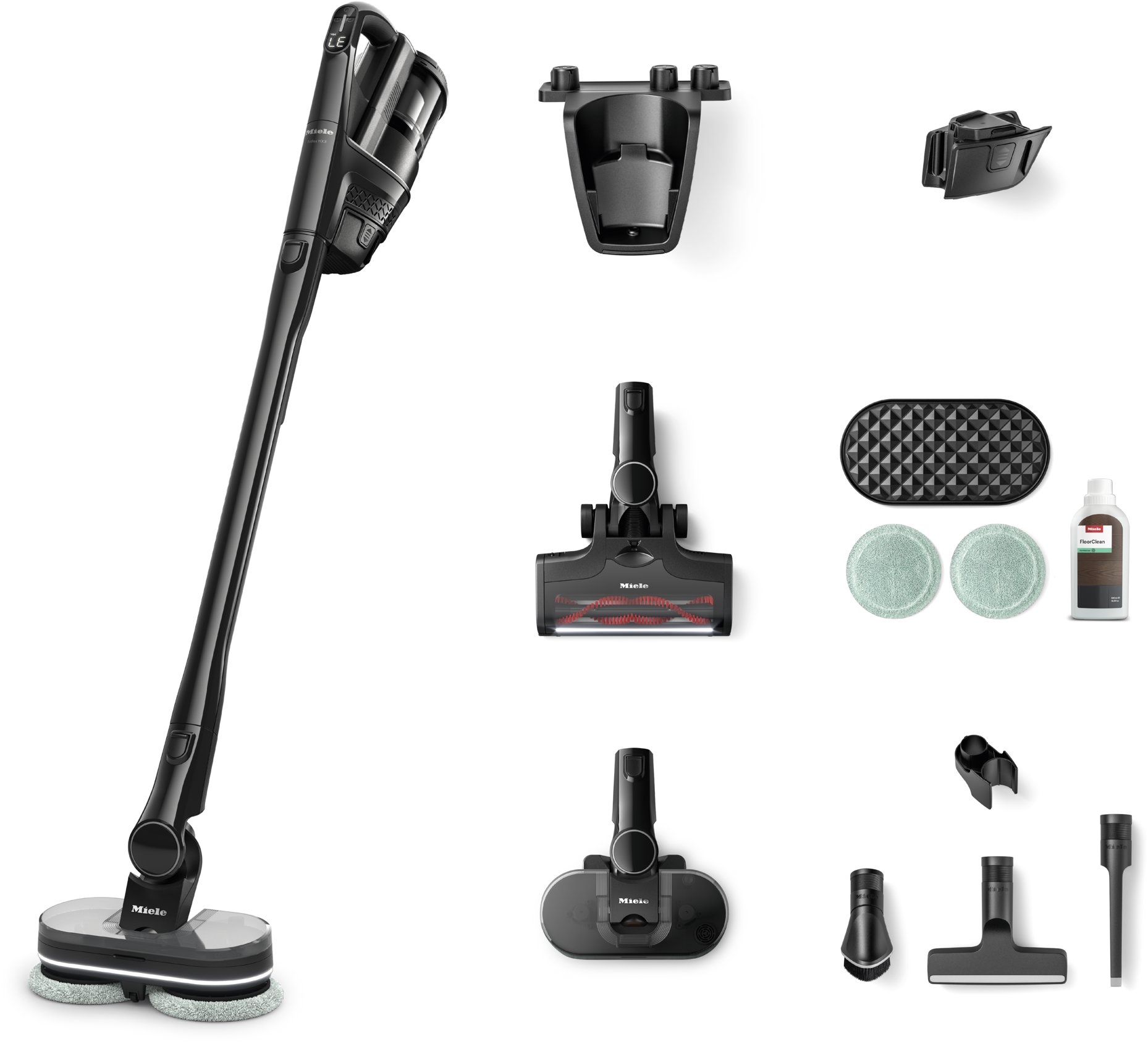 Miele Triflex HX3 Aqua Obsidian čierna