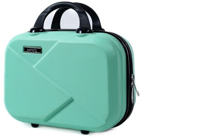 Mifex Cestovný kozmetický kufrík zelený