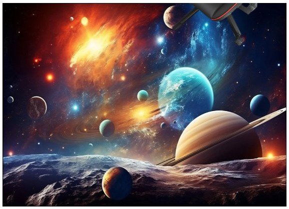 Strado 3D koberec Galaxia 140 × 200 cm