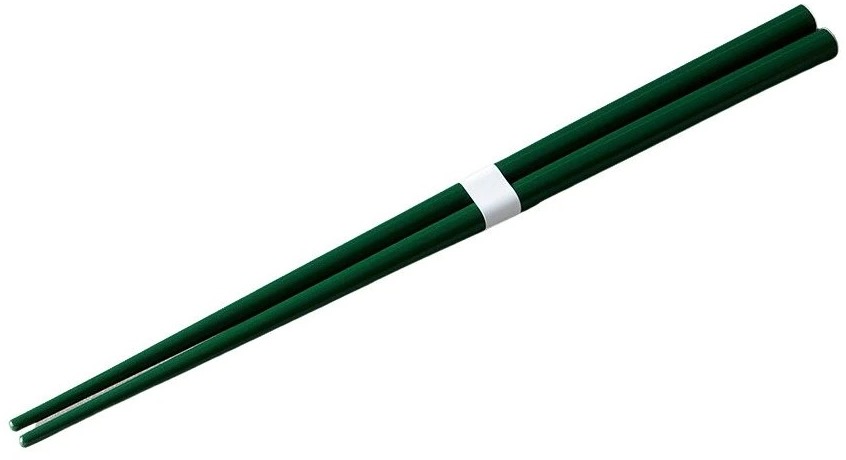 Made in Japan Jedálenské paličky GREEN & WHITE 22 cm zelené keramika