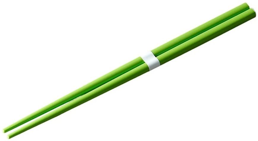 Made in Japan Jedálenské paličky 22,5 cm svetlozelené/biele keramika
