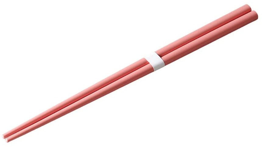 Made in Japan Jedálenské paličky PINK & WHITE 22 cm ružové keramika