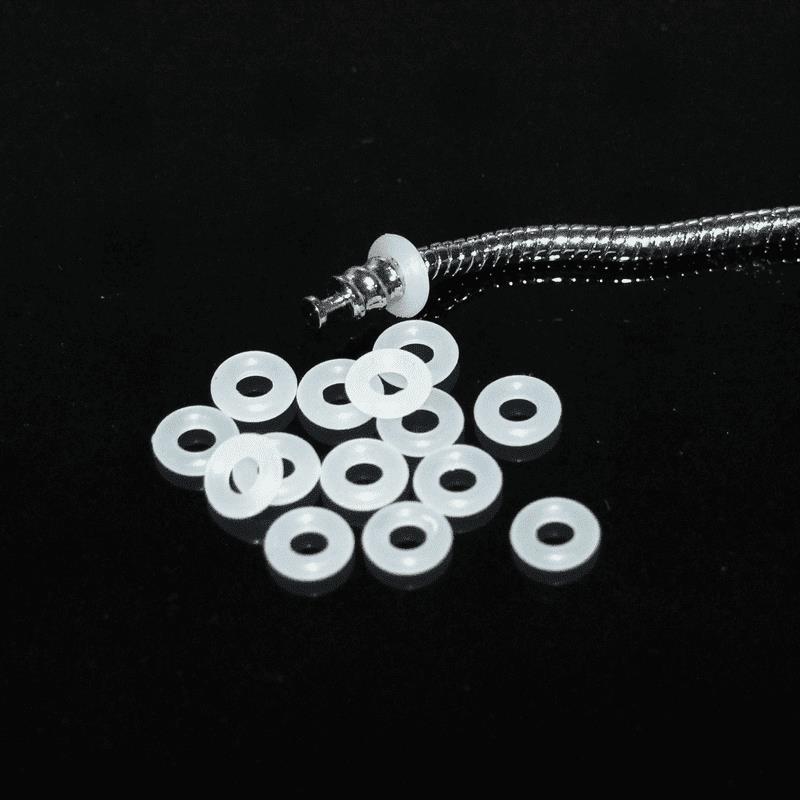 Silikónová vložka do stopperov 10 ks/zarážka na korálku