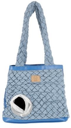 MISOKO & CO Cestovná taška pre domácich miláčikov, 40 × 18 × 38 cm, tmavomodrá