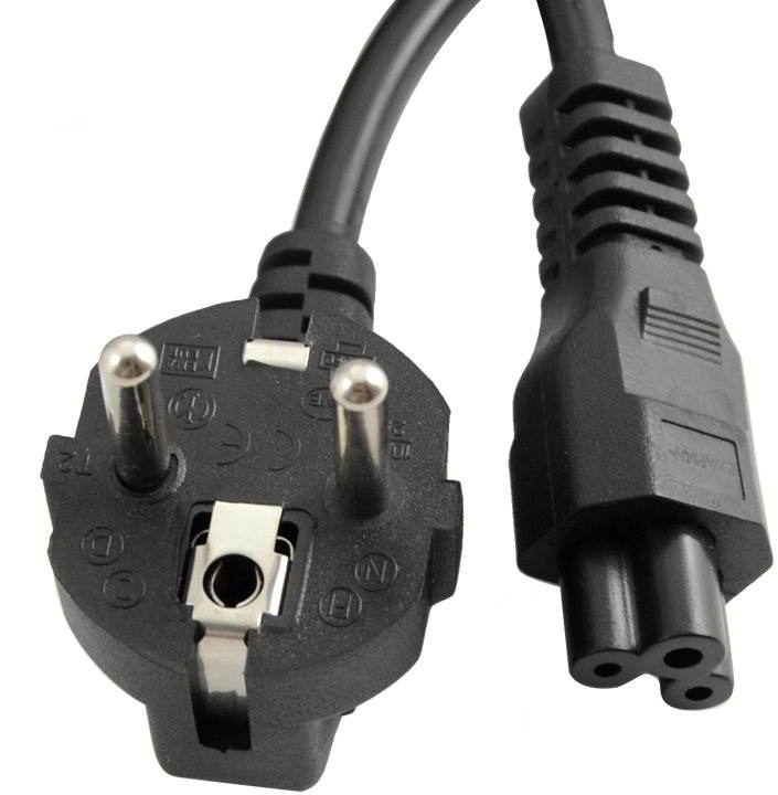 Gembird Cablexpert 220/230 V pre notebook 1,8 m (trojlístok)