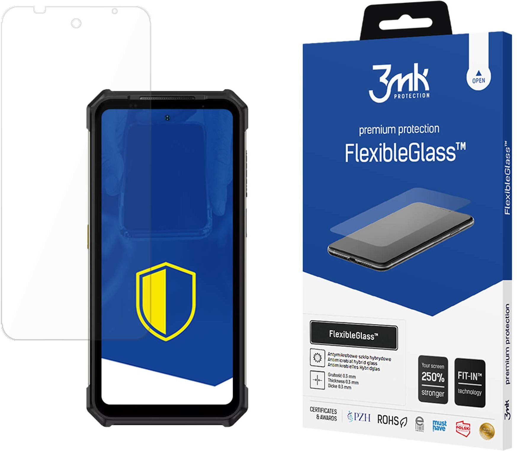 3MK hybridné sklo FlexibleGlass na Ulefone Armor 24