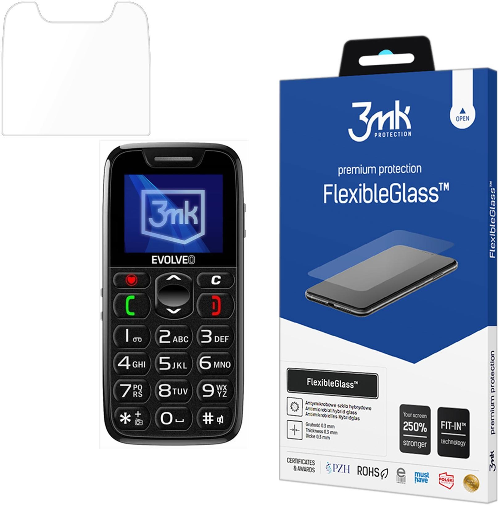 3MK FlexibleGlass pre Evolveo EasyPhone EP