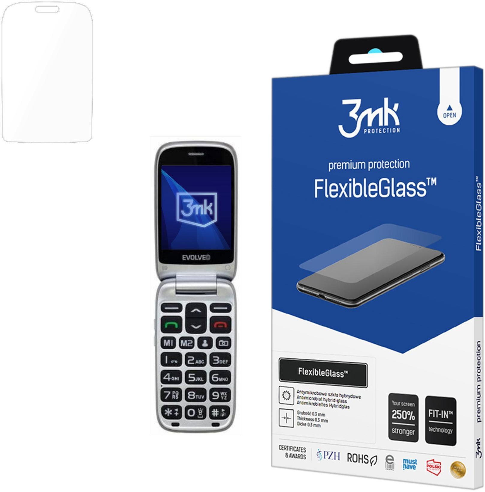 3MK FlexibleGlass pre Evolveo EasyPhone FS