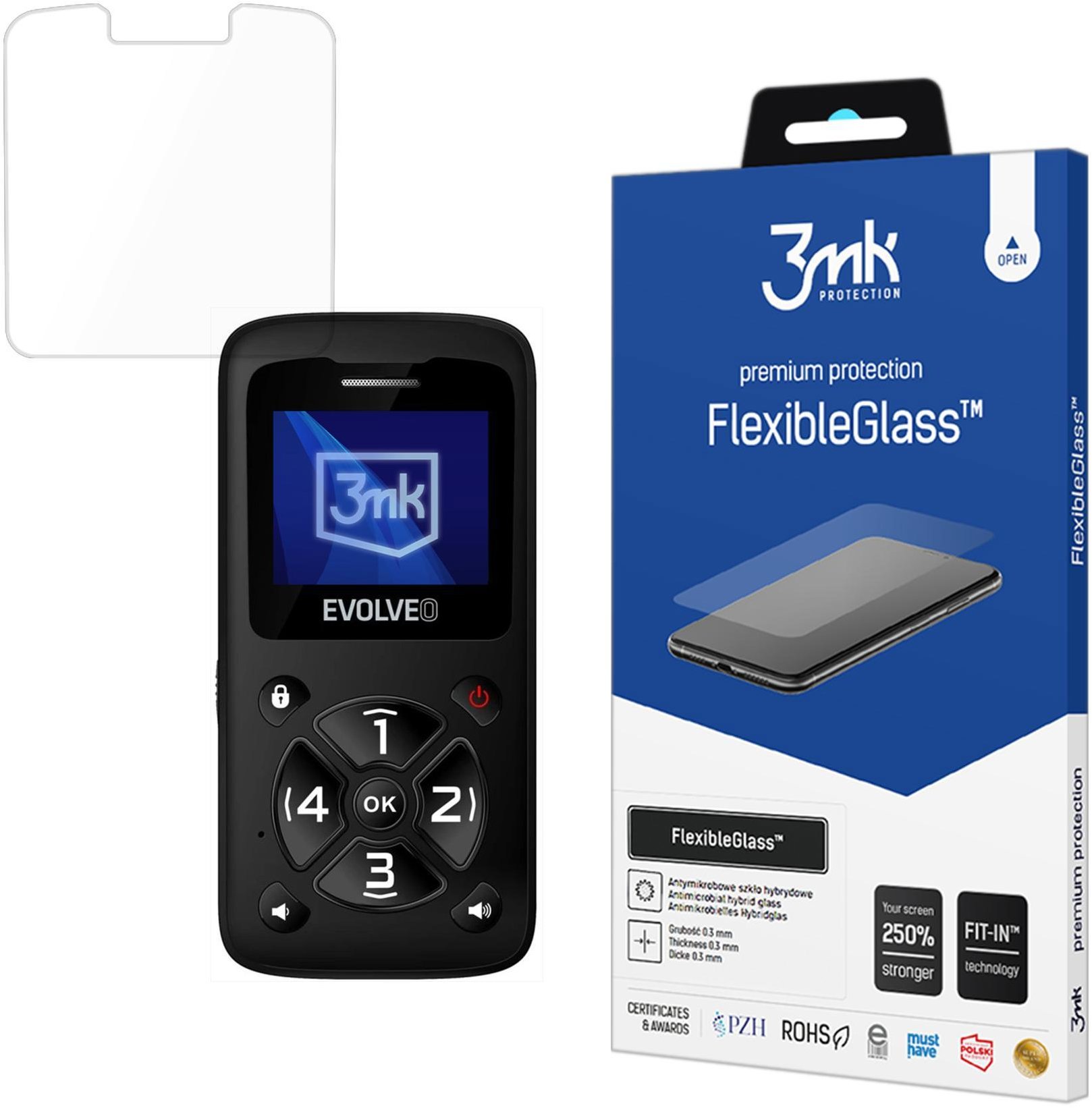 3MK FlexibleGlass pre Evolveo EasyPhone ID