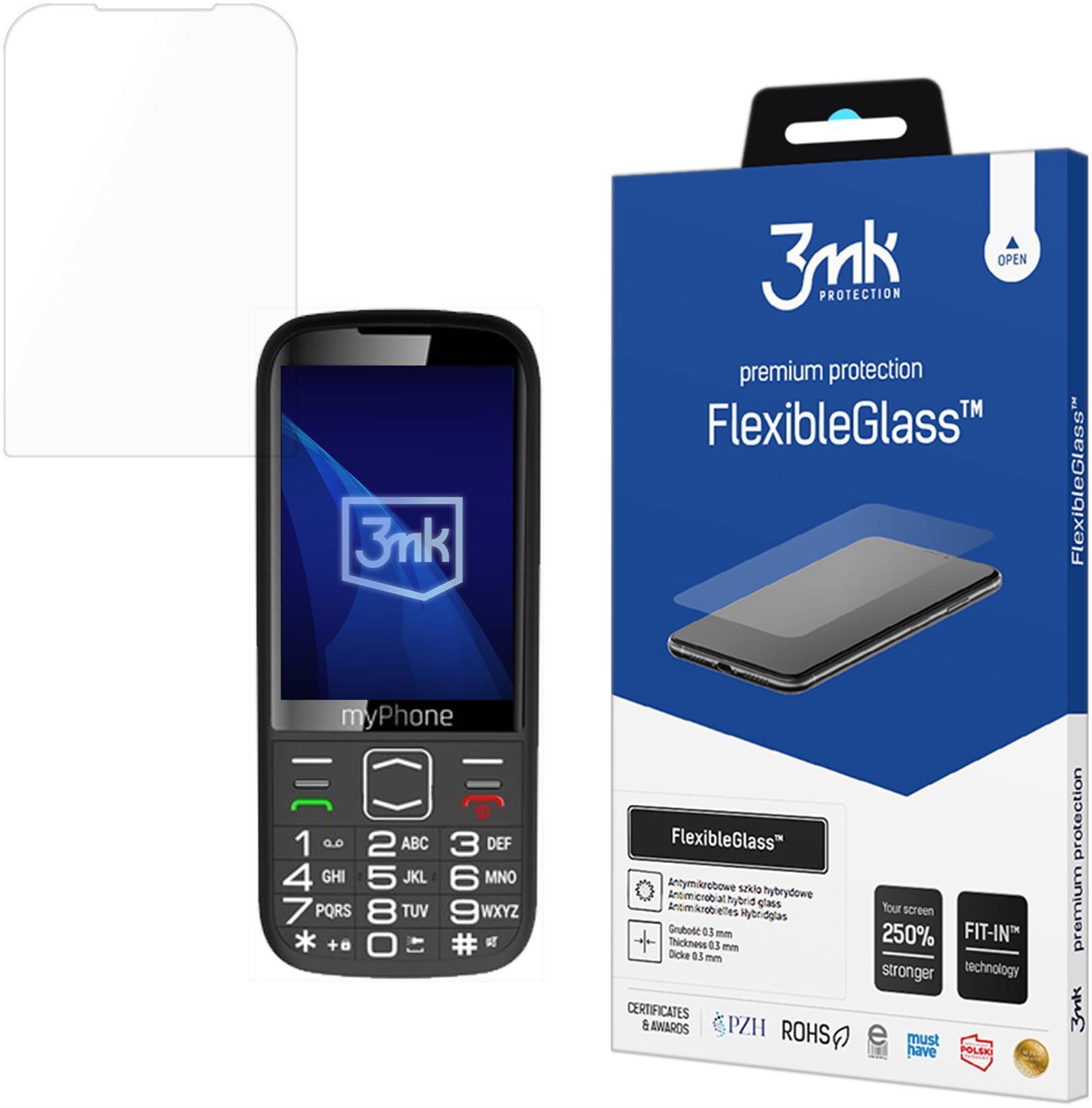 3MK FlexibleGlass pre MyPhone Halo 4 LTE