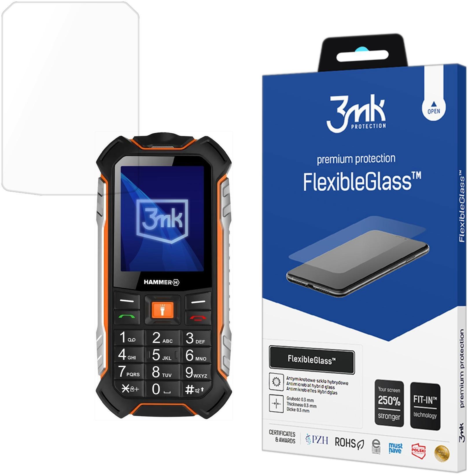 3MK FlexibleGlass pre MyPhone Hammer Boost