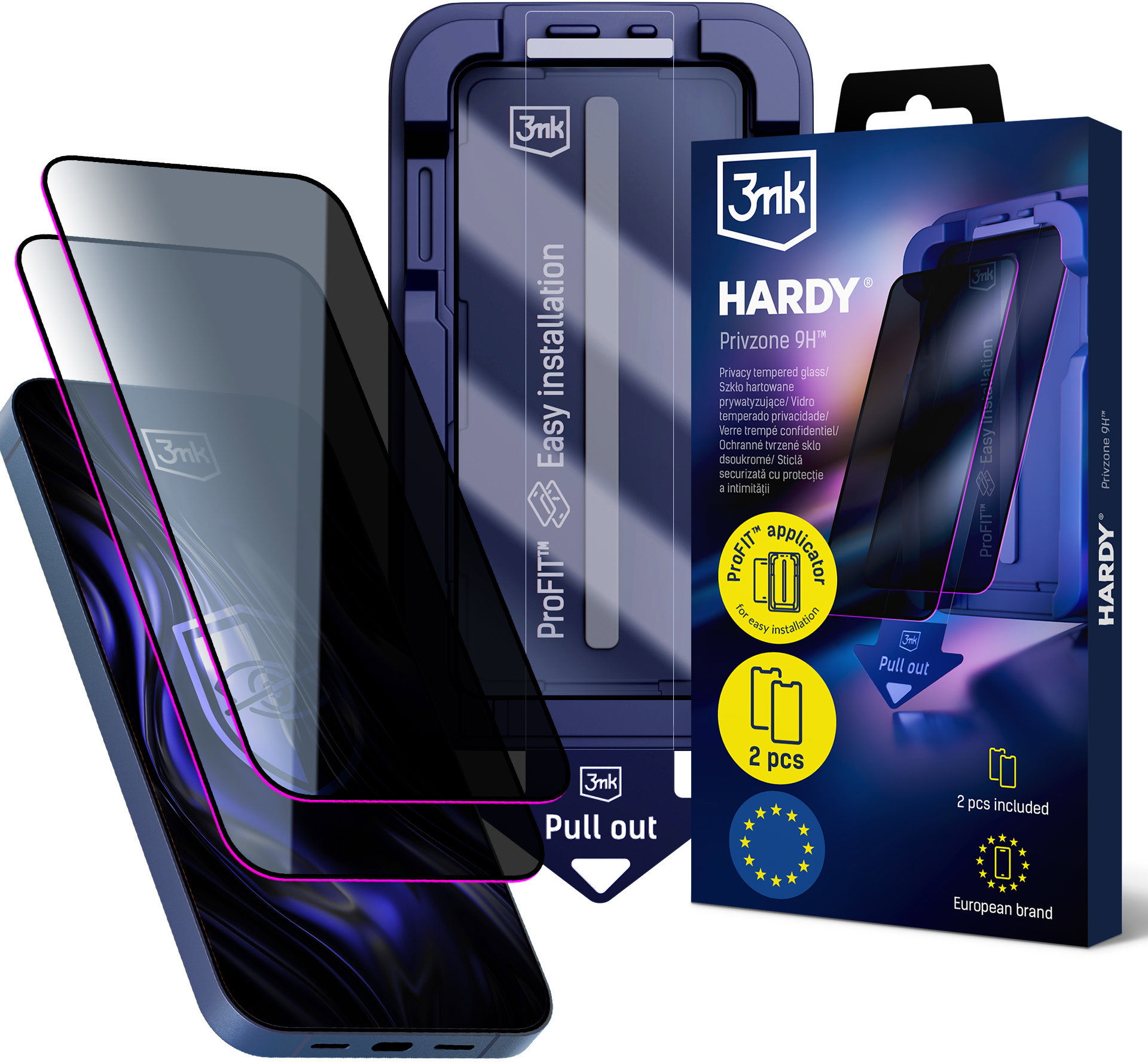 3MK Hardy Privzone 9H pre Apple iPhone 14 Pro Max