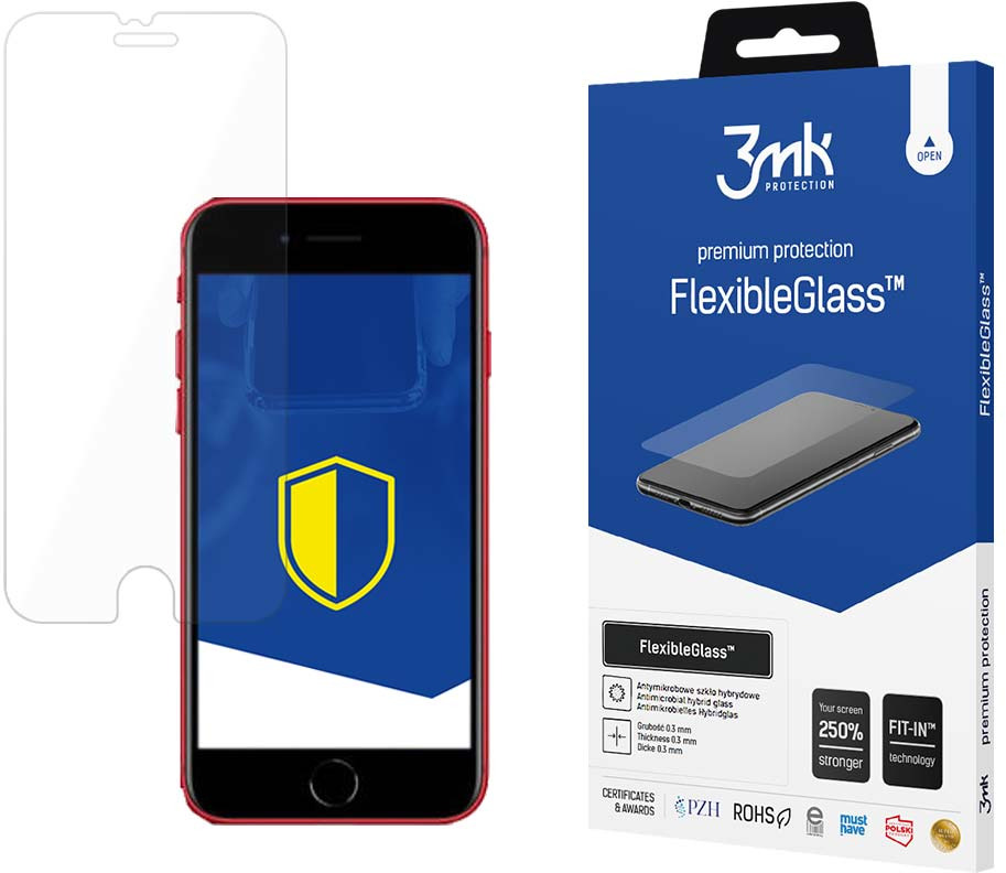 3MK hybridné sklo FlexibleGlass na Apple iPhone SE (2020/2022)