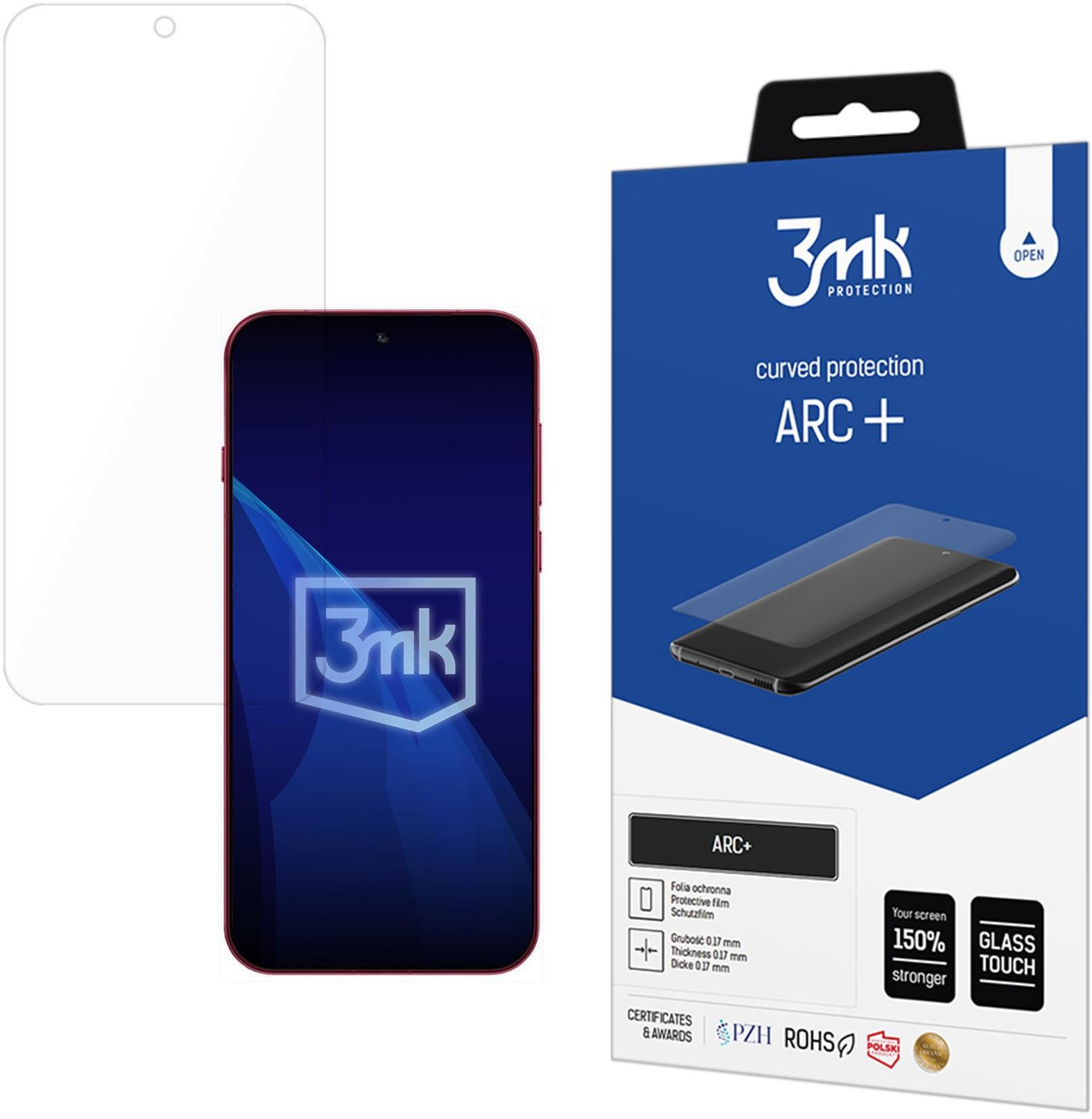 3MK ochranná fólia ARC+ pre Oppo Find X9 Pro