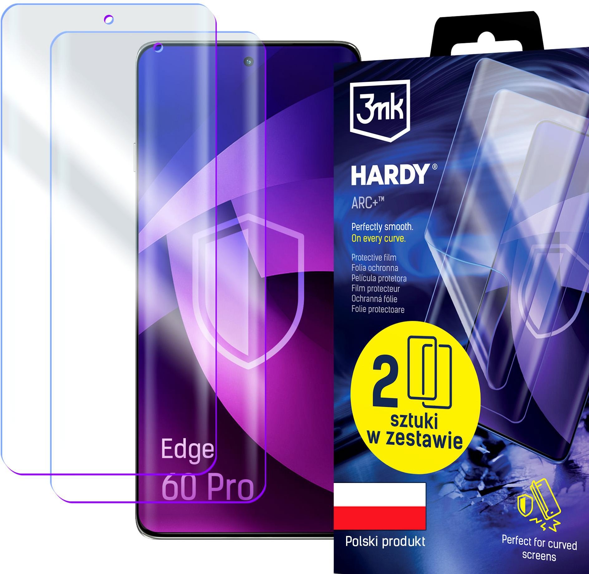 3MK Hardy ARC+ pre Motorola Edge 60 Pro (2 ks)