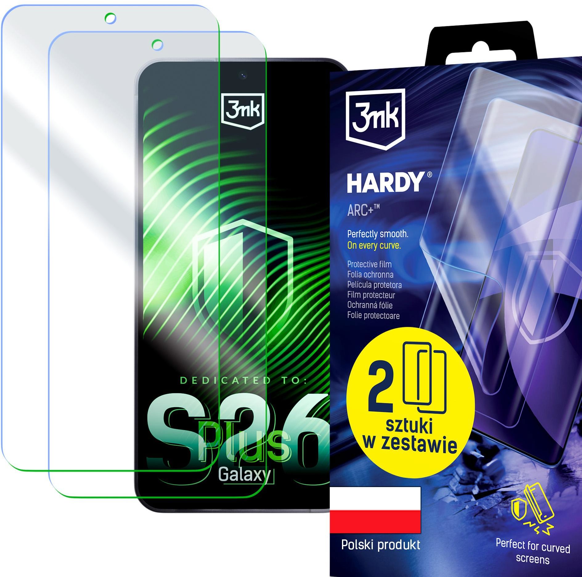 3MK Hardy ARC+ pre Samsung Galaxy S26+ (2 ks)