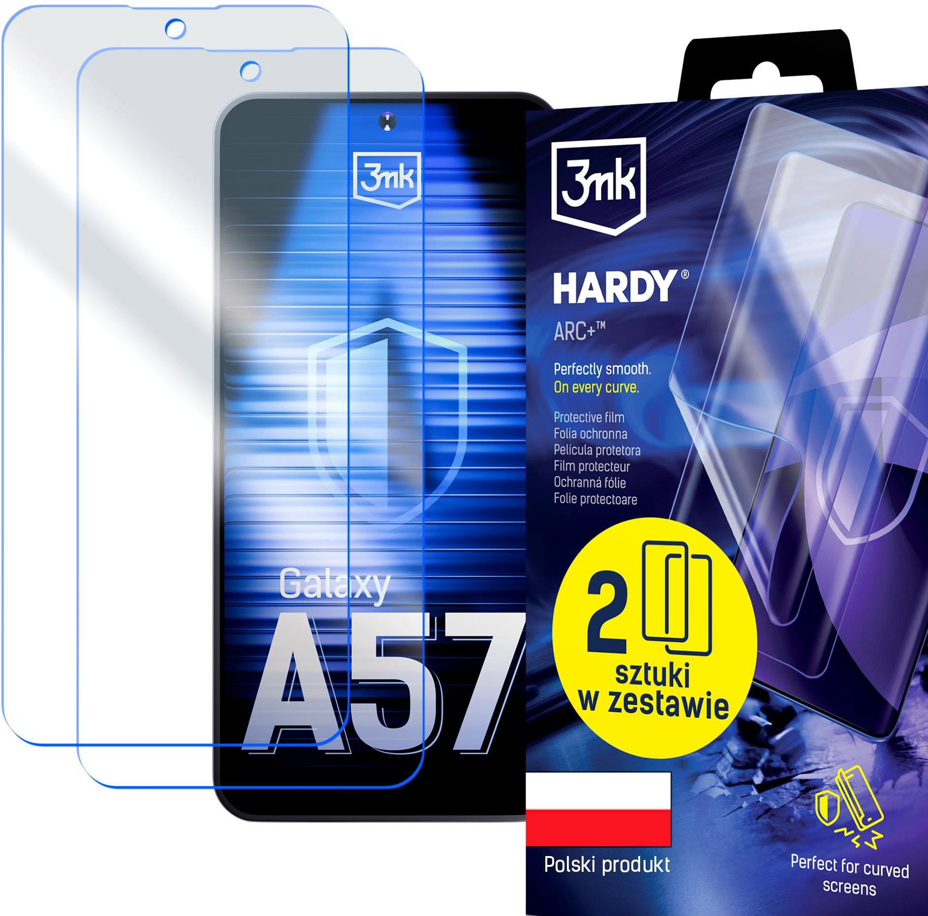 3MK Hardy ARC+ pre Samsung Galaxy A57 (2 ks)