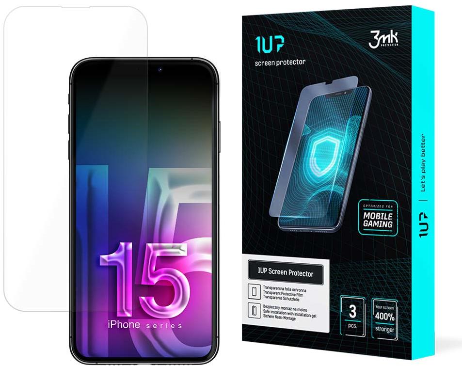 3MK 1UP pre Apple iPhone 15 (3 ks)