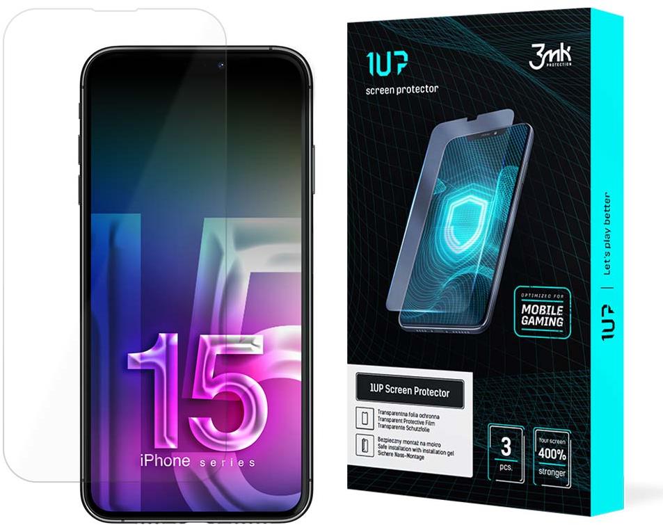 3MK 1UP pre Apple iPhone 15 Pro Max (3 ks)