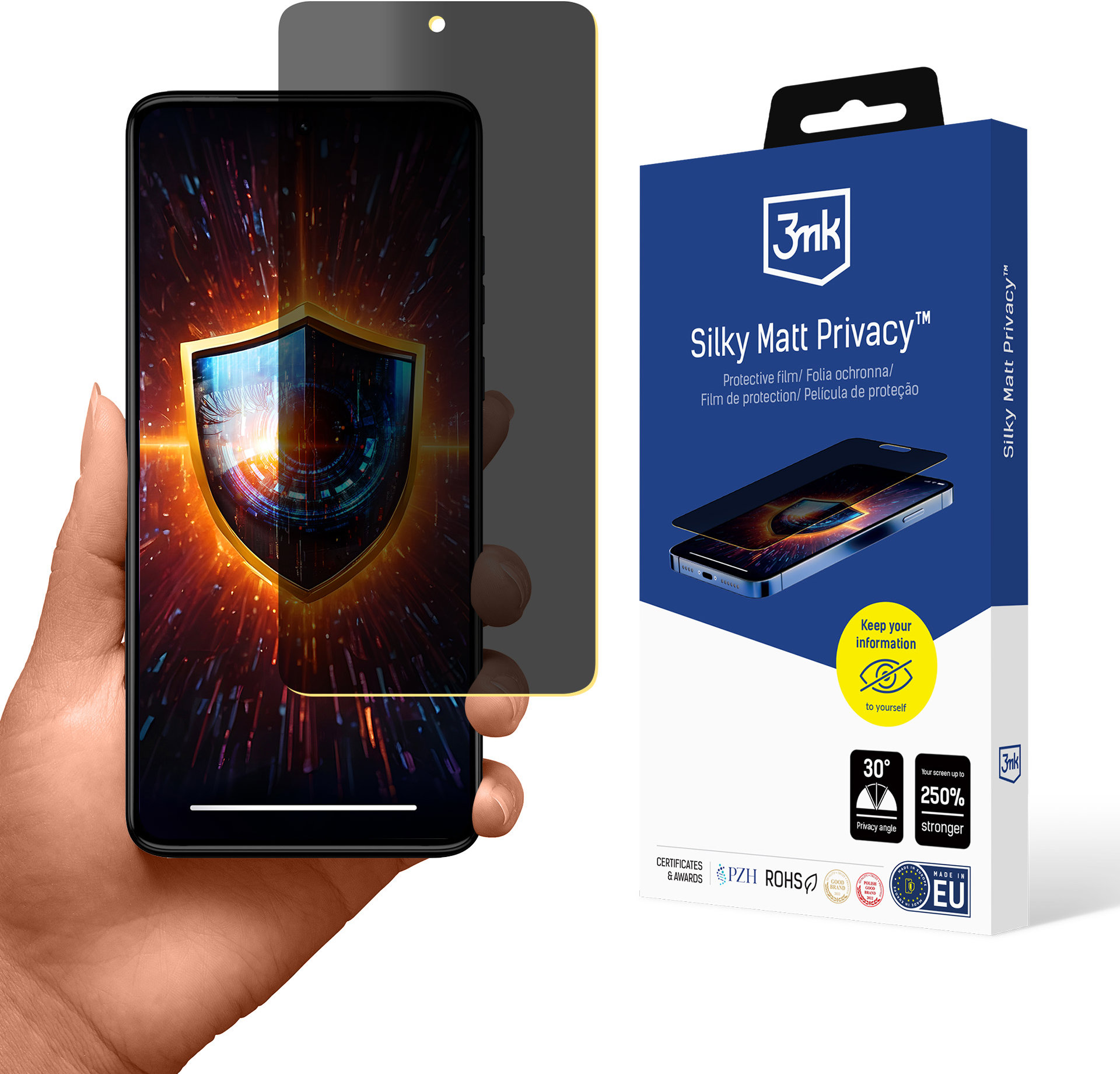 3mk Silky Matt Privacy pre Motorola Moto G84 5G