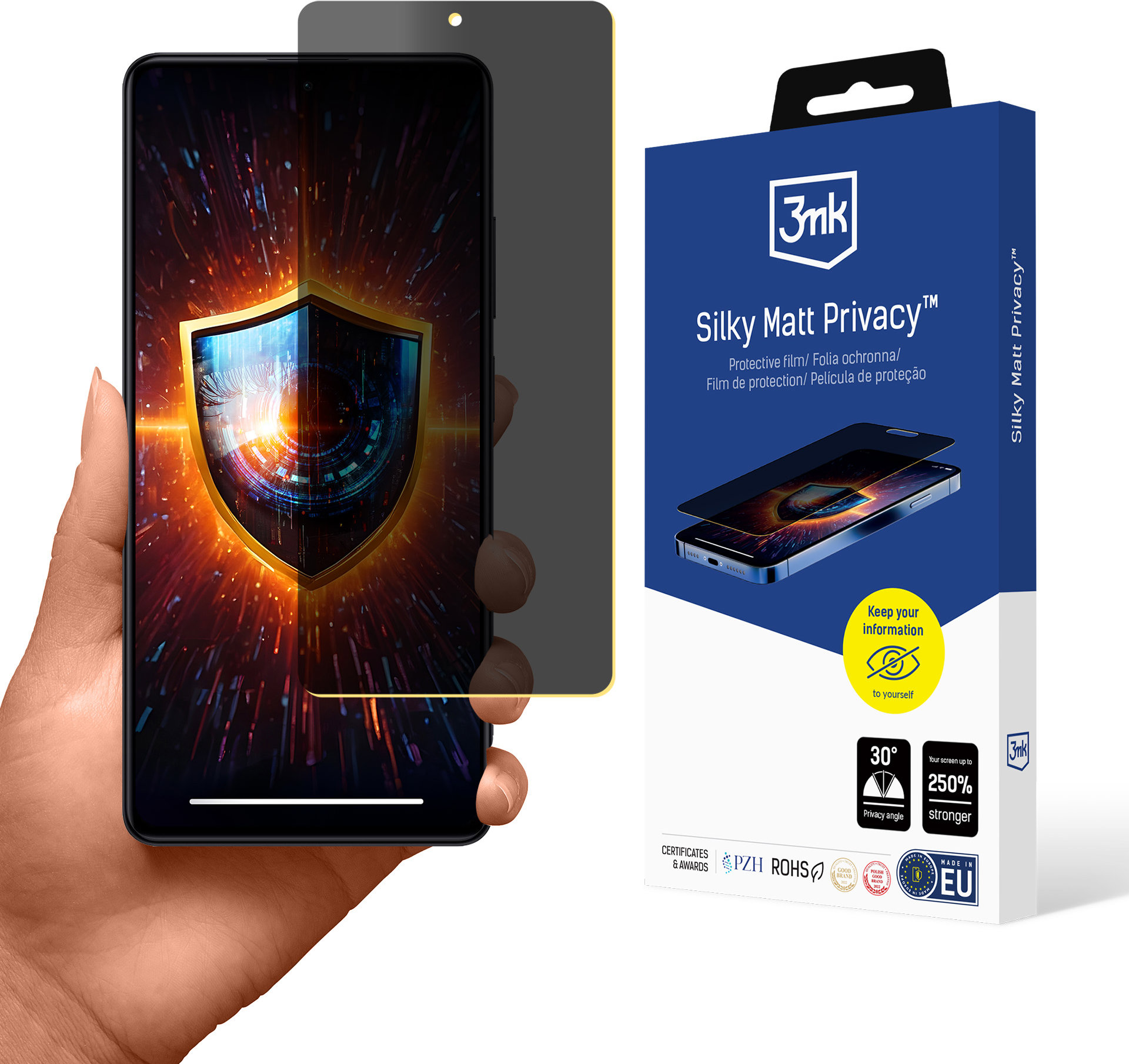 3mk Silky Matt Privacy pre Redmi Note 12 Pro