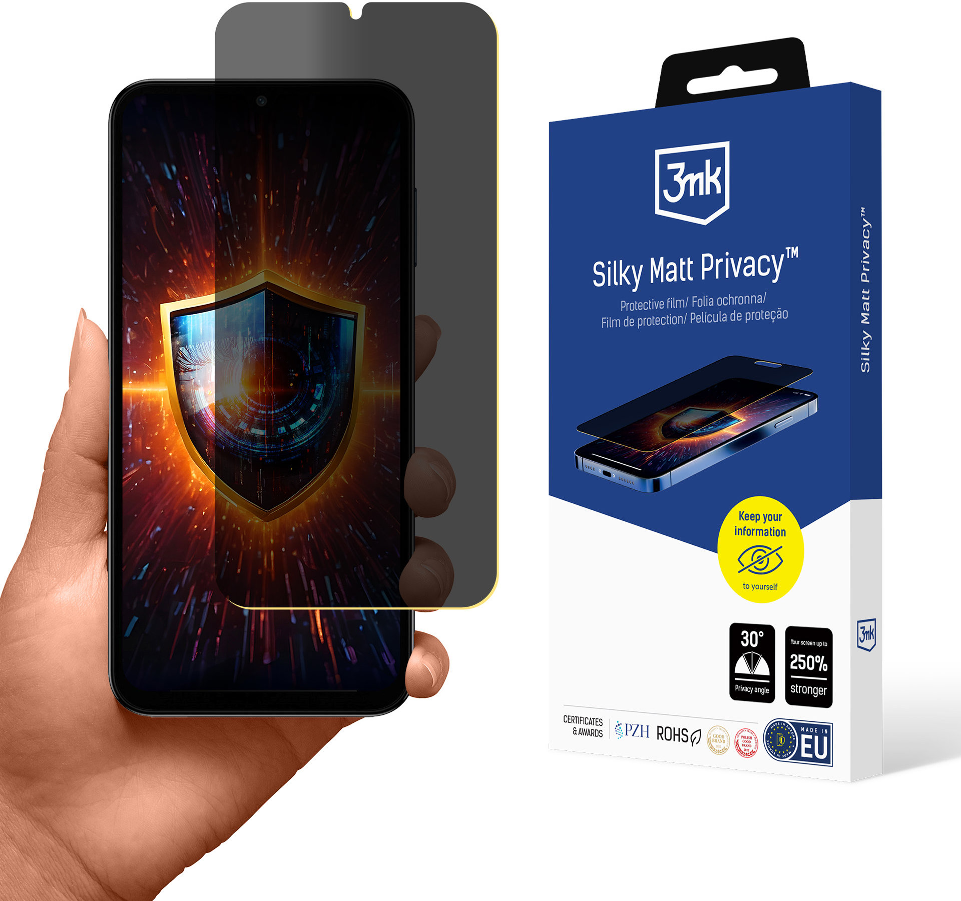 3mk Silky Matt Privacy pre Samsung Galaxy A15 5G