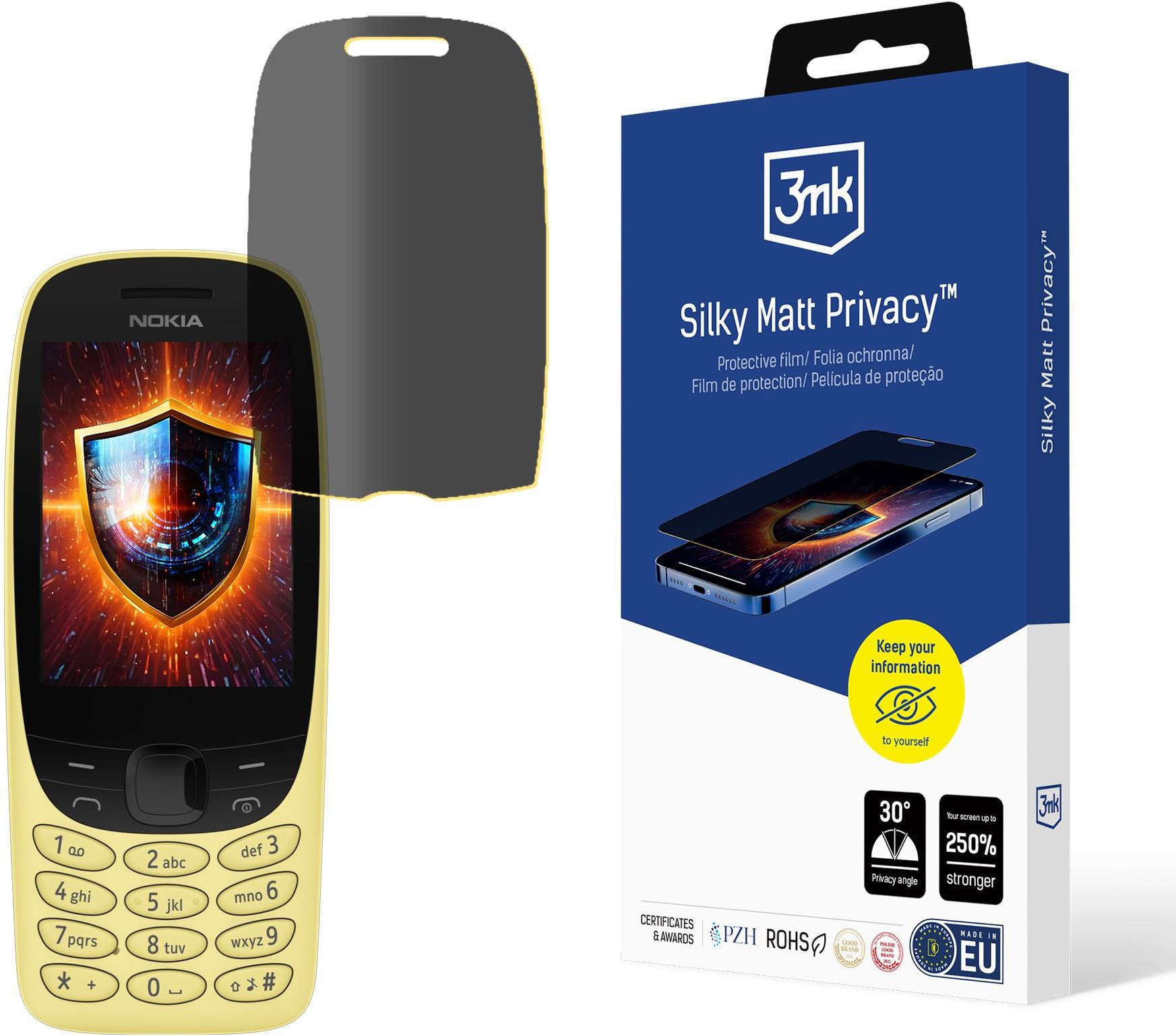 3mk Silky Matt Privacy pre Nokia 6310 (2024)