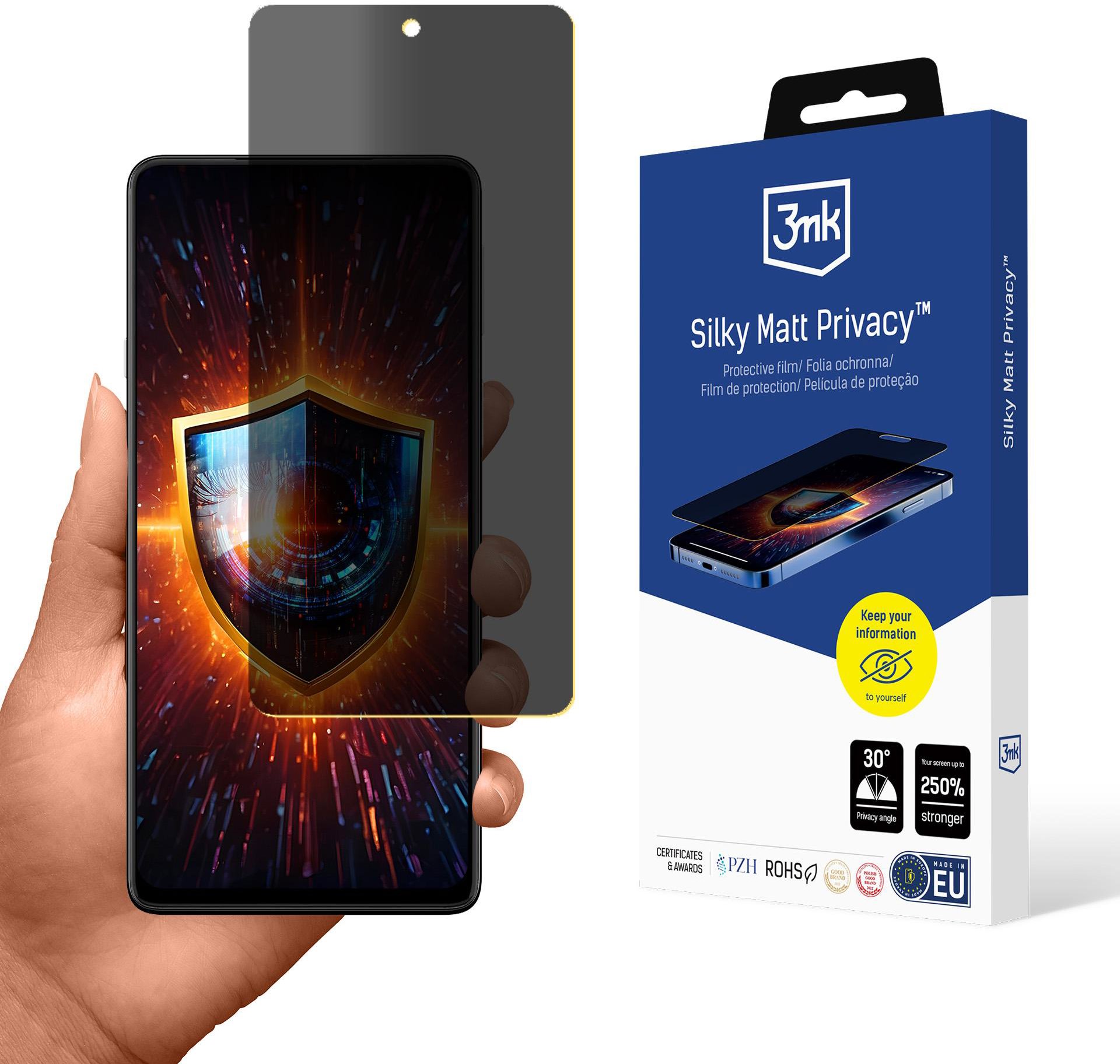 3mk Silky Matt Privacy pre Motorola Edge 20