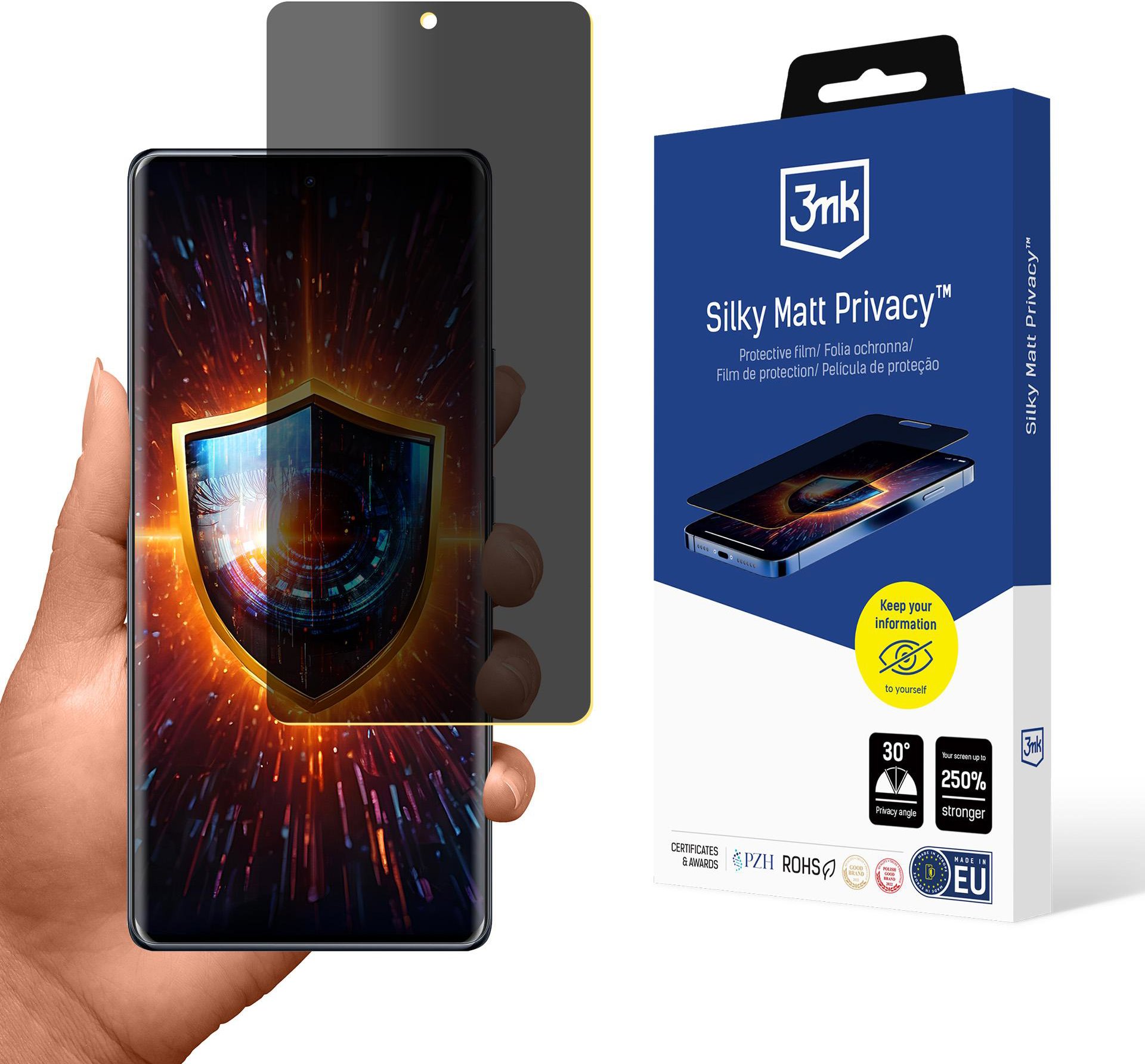 3mk Silky Matt Privacy pre Infinix Note 40 Pro