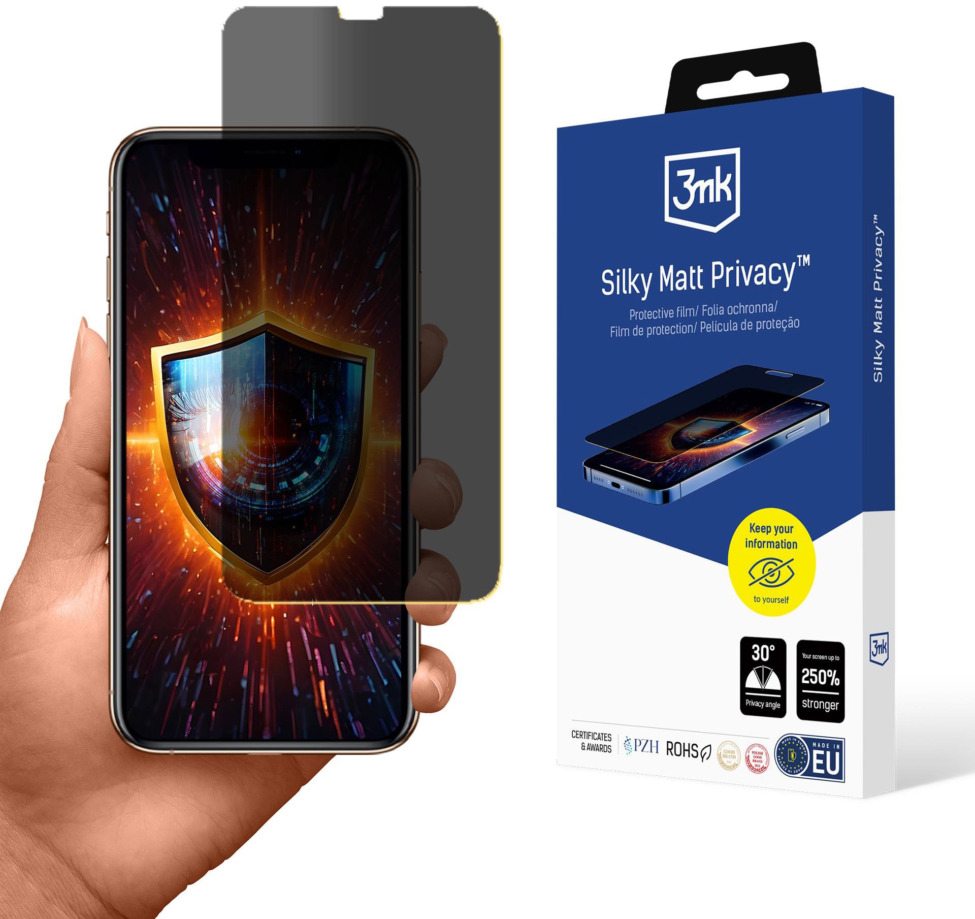 3mk Silky Matt Privacy pre Apple iPhone XS