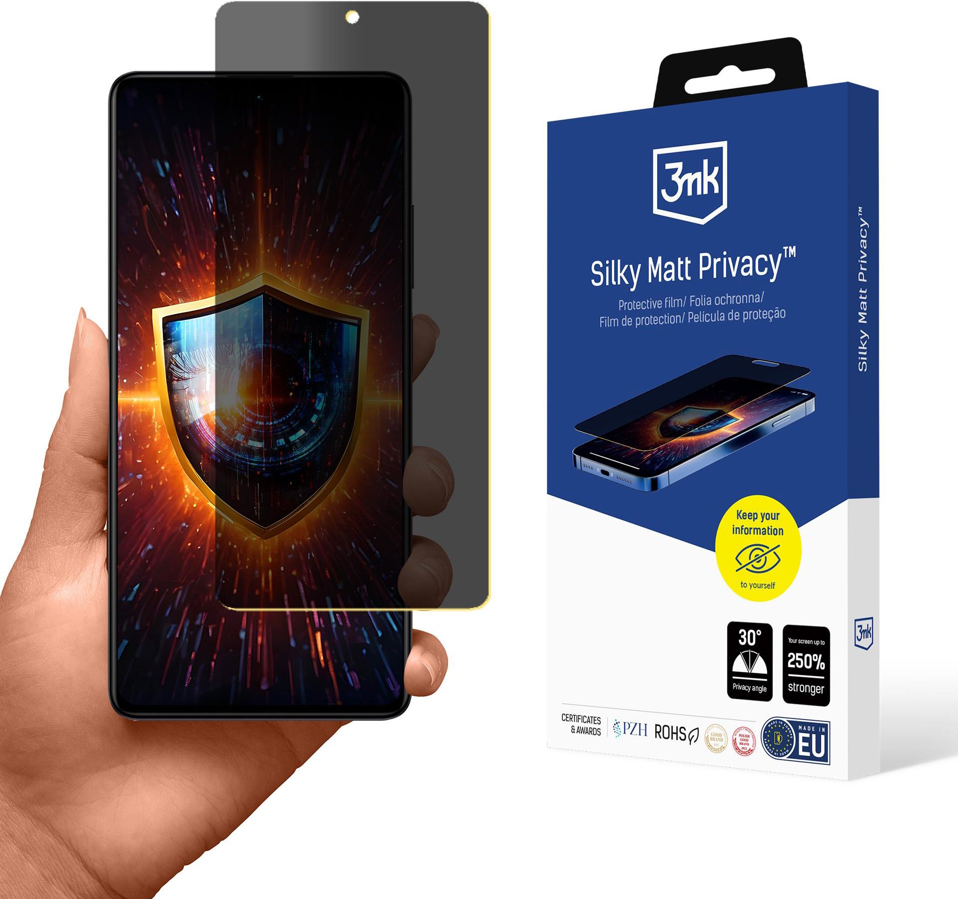 3mk Silky Matt Privacy pre Redmi Note 12 Pro+