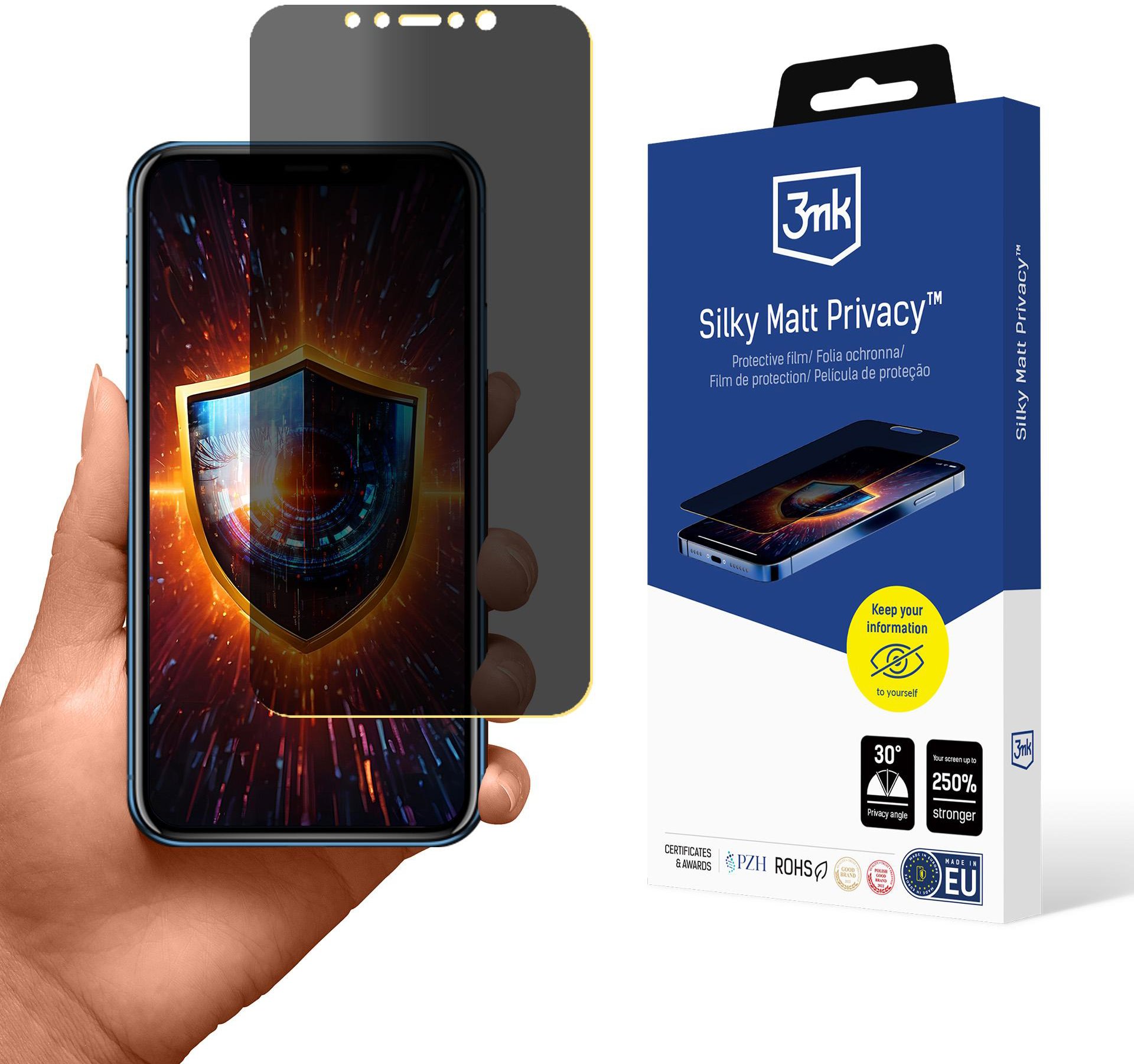 3mk Silky Matt Privacy pre Apple iPhone Xr