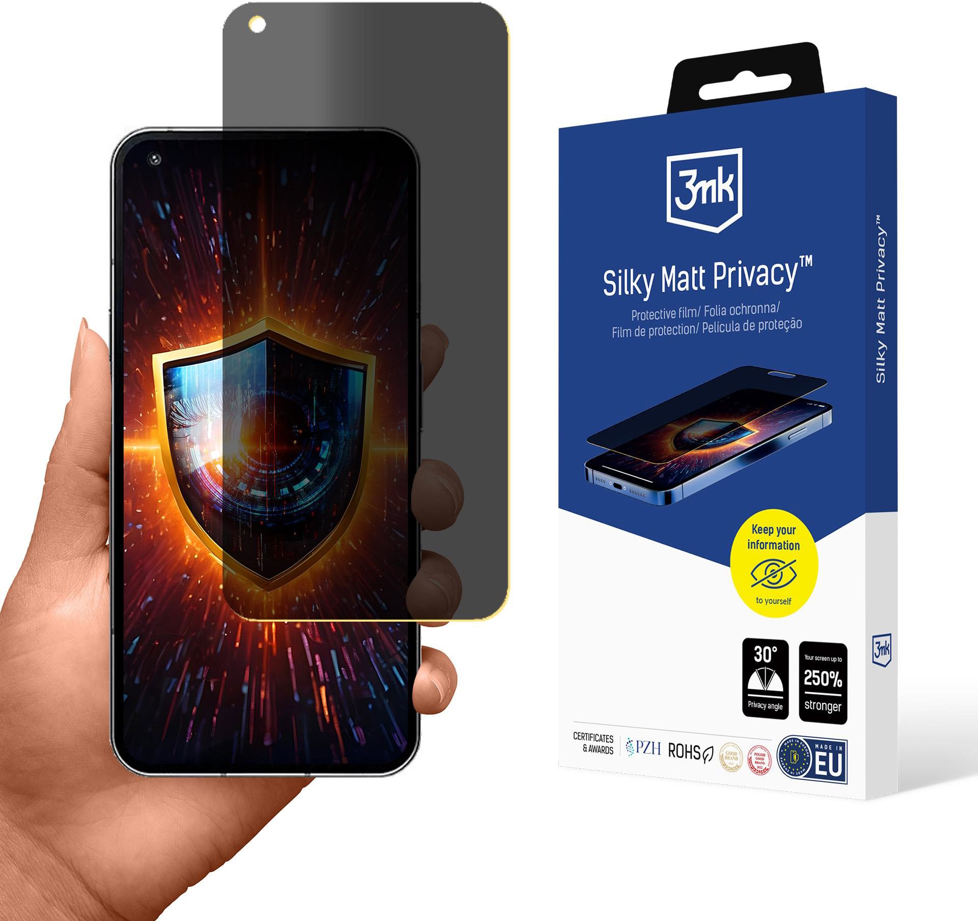 3mk Silky Matt Privacy pre Nothing Phone 1