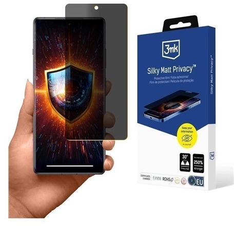 3mk Silky Matt Privacy pre Samsung Galaxy S25