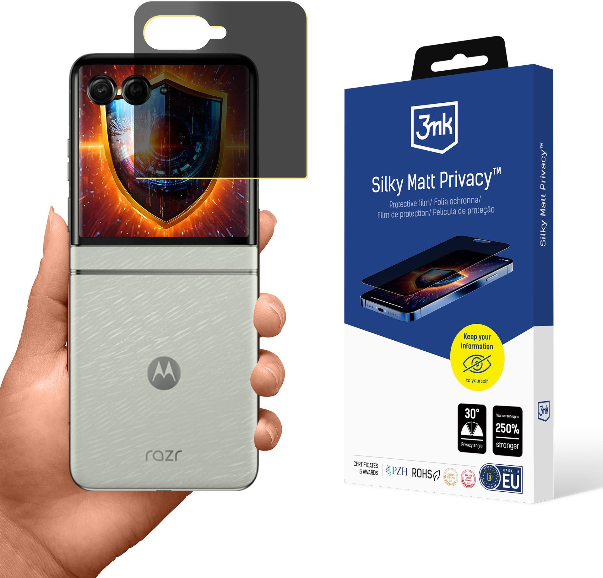 3MK Silky Matt Privacy pre Motorola Razr 60
