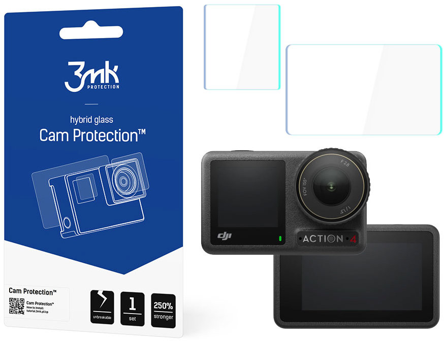 3MK Cam Protection na DJI Osmo Action 4