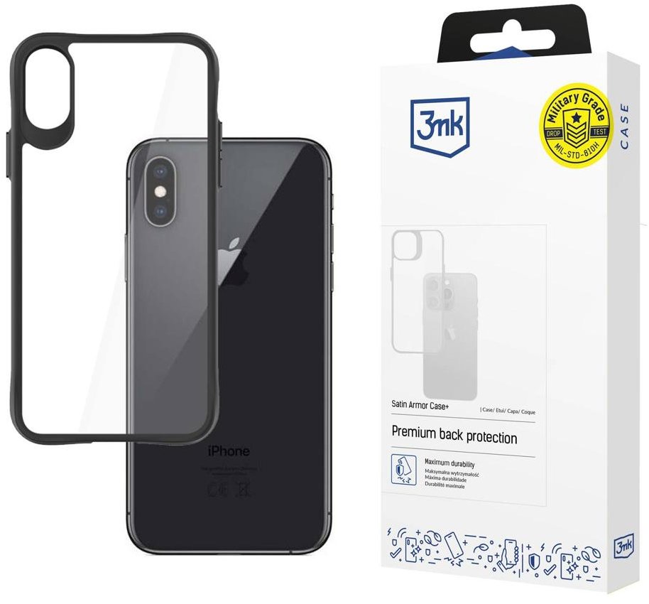 3MK Satin Armor Case+ na Apple iPhone X/iPhone XS